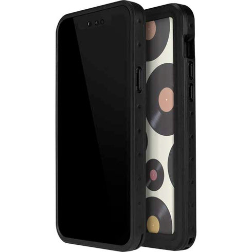 Colorful Records iPhone 14 Pro Max Waterproof Case