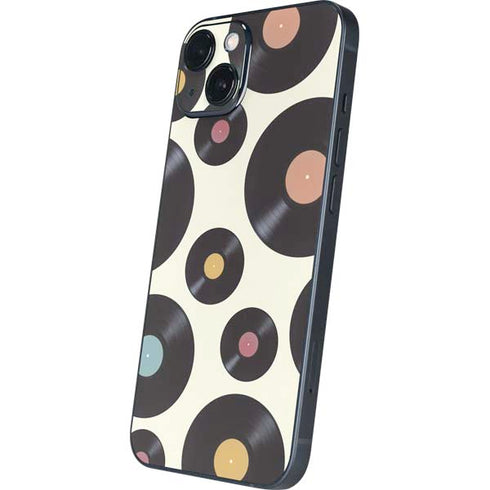 Colorful Records iPhone 14 Skin