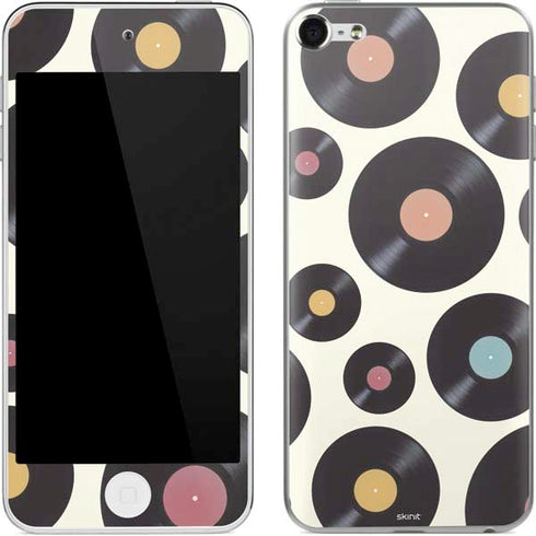 Colorful Records Apple iPod Skin