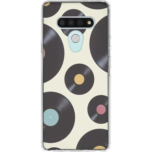 Colorful Records LG Stylo 6 Clear Case