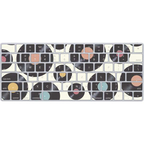 Colorful Records Magic Keyboard Skin