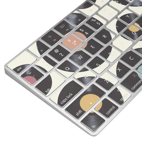 Colorful Records Magic Keyboard Skin