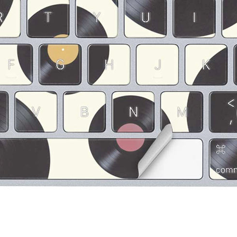 Colorful Records Magic Keyboard Skin