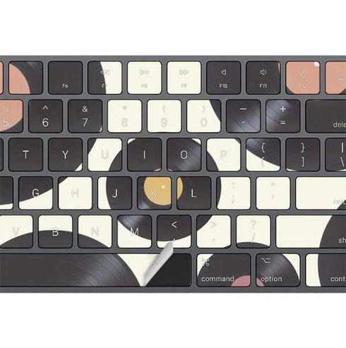 Colorful Records Magic Keyboard with Numeric Keypad Skin