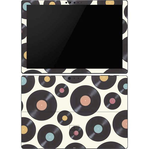 Colorful Records Surface Pro 6 Skin