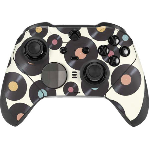 Colorful Records Xbox Elite Wireless Controller Series 2 Skin