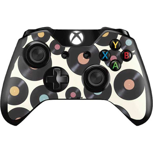 Colorful Records Xbox One Controller Skin