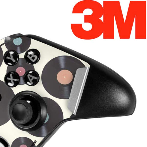 Colorful Records Xbox One Elite Controller Skin