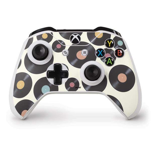 Colorful Records Xbox One S Controller Skin
