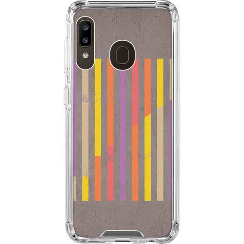 Colors of Spring Galaxy A30 Clear Case