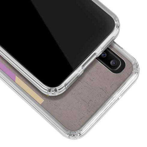 Colors of Spring Galaxy A30 Clear Case