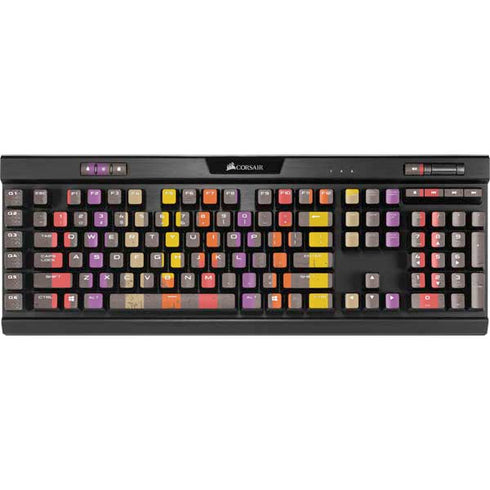 Colors of Spring K95 RGB PLATINUM Mechanical Gaming Keyboard Skin