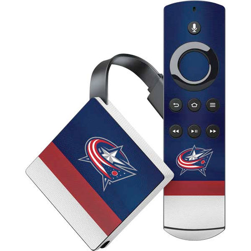 NHL Columbus Blue Jackets Alternate Jersey Amazon Fire TV Skin