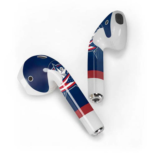 NHL Columbus Blue Jackets Alternate Jersey Apple AirPods Skin