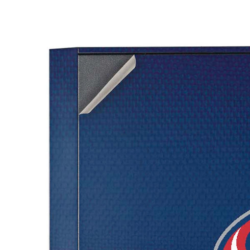 NHL Columbus Blue Jackets Alternate Jersey Corsair 4000D Tempered Glass Mid-Tower ATX Case Skin