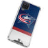 NHL Columbus Blue Jackets Alternate Jersey Galaxy A12 Clear Case
