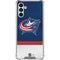 NHL Columbus Blue Jackets Alternate Jersey Galaxy A13 5G Clear Case