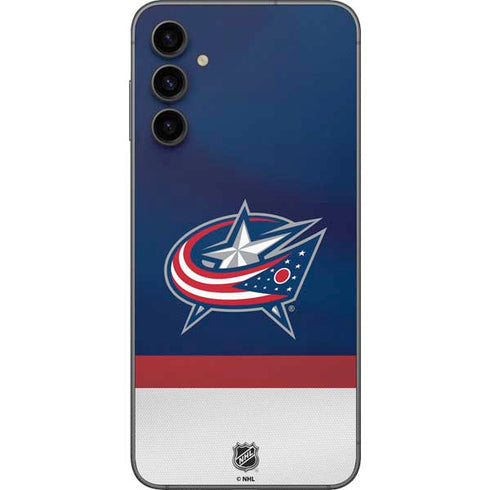 NHL Columbus Blue Jackets Alternate Jersey Galaxy A14 5G Skin