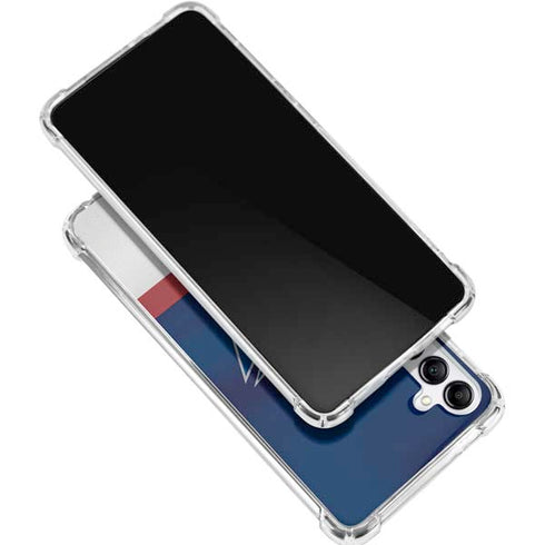 NHL Columbus Blue Jackets Alternate Jersey Galaxy A15 5G Clear Case