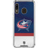 NHL Columbus Blue Jackets Alternate Jersey Galaxy A30 Clear Case