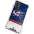 NHL Columbus Blue Jackets Alternate Jersey Galaxy A32 5G Clear Case