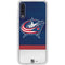 NHL Columbus Blue Jackets Alternate Jersey Galaxy A50 Clear Case