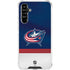NHL Columbus Blue Jackets Alternate Jersey Galaxy A54 5G Clear Case
