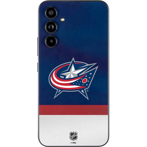 NHL Columbus Blue Jackets Alternate Jersey Galaxy A54 5G Skin