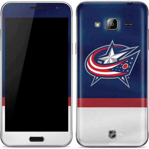 NHL Columbus Blue Jackets Alternate Jersey Galaxy J3 Skin