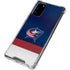 NHL Columbus Blue Jackets Alternate Jersey Galaxy Note20 5G Clear Case