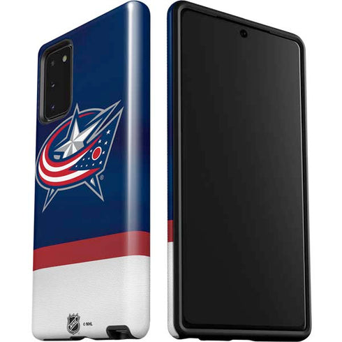 NHL Columbus Blue Jackets Alternate Jersey Galaxy Note20 5G Pro Case