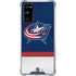 NHL Columbus Blue Jackets Alternate Jersey Galaxy S20 FE Clear Case