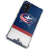 NHL Columbus Blue Jackets Alternate Jersey Galaxy S20 FE Clear Case