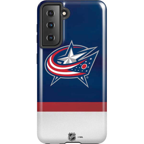 NHL Columbus Blue Jackets Alternate Jersey Galaxy S21 5G Pro Case