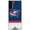NHL Columbus Blue Jackets Alternate Jersey Galaxy S22 Plus Clear Case