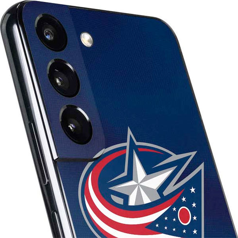 NHL Columbus Blue Jackets Alternate Jersey Galaxy S22 Plus Skin