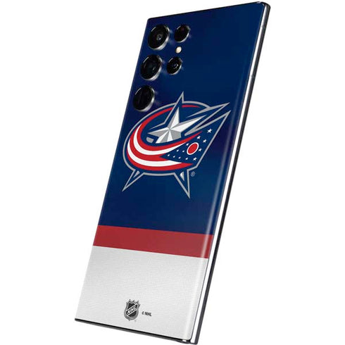 NHL Columbus Blue Jackets Alternate Jersey Galaxy S22 Ultra Skin