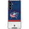 NHL Columbus Blue Jackets Alternate Jersey Galaxy S23 FE Clear Case