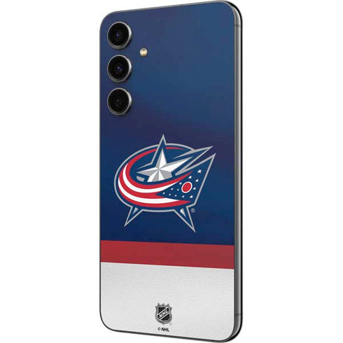NHL Columbus Blue Jackets Alternate Jersey Galaxy S23 FE Skin
