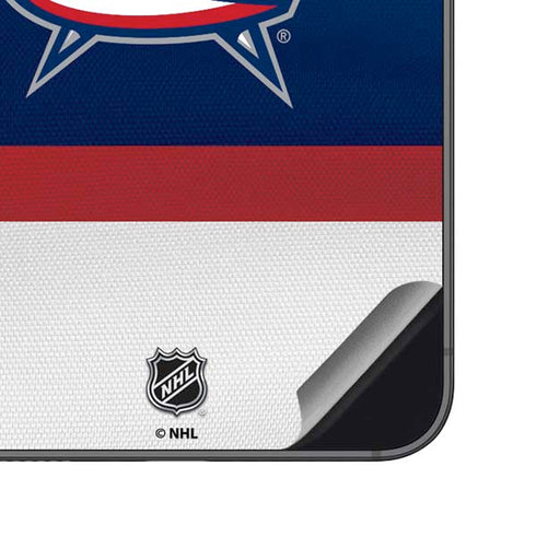 NHL Columbus Blue Jackets Alternate Jersey Galaxy S23 FE Skin
