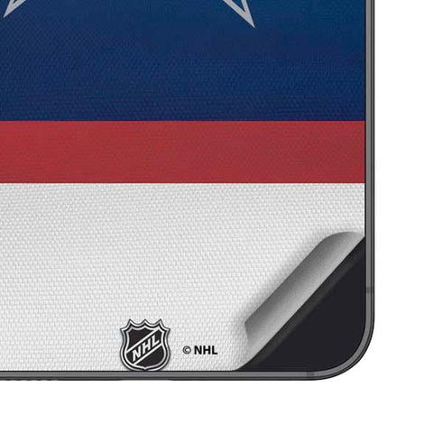 NHL Columbus Blue Jackets Alternate Jersey Galaxy S23 Skin