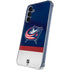 NHL Columbus Blue Jackets Alternate Jersey Galaxy S24 Clear Case