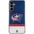 NHL Columbus Blue Jackets Alternate Jersey Galaxy S24 Plus Clear Case