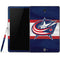 NHL Columbus Blue Jackets Alternate Jersey Samsung Galaxy Tab Skin