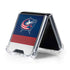 NHL Columbus Blue Jackets Alternate Jersey Galaxy Z Flip5 5G Clear Case