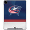 NHL Columbus Blue Jackets Alternate Jersey iPad Pro 12.9in (2020) Clear Case