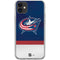 NHL Columbus Blue Jackets Alternate Jersey iPhone 11 Clear Case