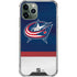 NHL Columbus Blue Jackets Alternate Jersey iPhone 11 Pro Max Clear Case