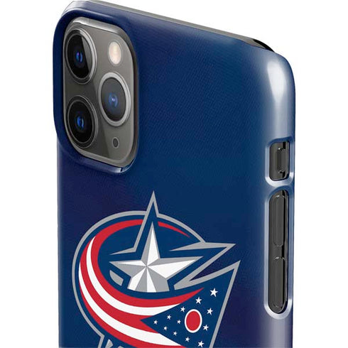 NHL Columbus Blue Jackets Alternate Jersey iPhone 11 Pro Max Lite Case