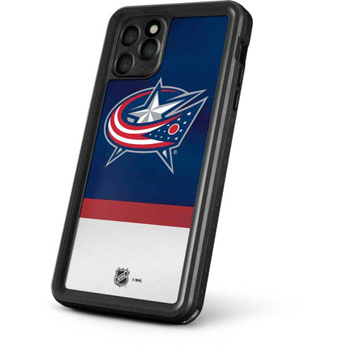 NHL Columbus Blue Jackets Alternate Jersey iPhone 11 Pro Max Waterproof Case